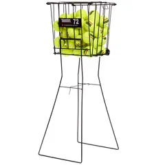 TELOON - Canasto Para 72 Pelotas De Tenis O Padel Con Ruedas