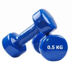 AK SPORT - Pack mancuerna hexagonal azul 05 KG