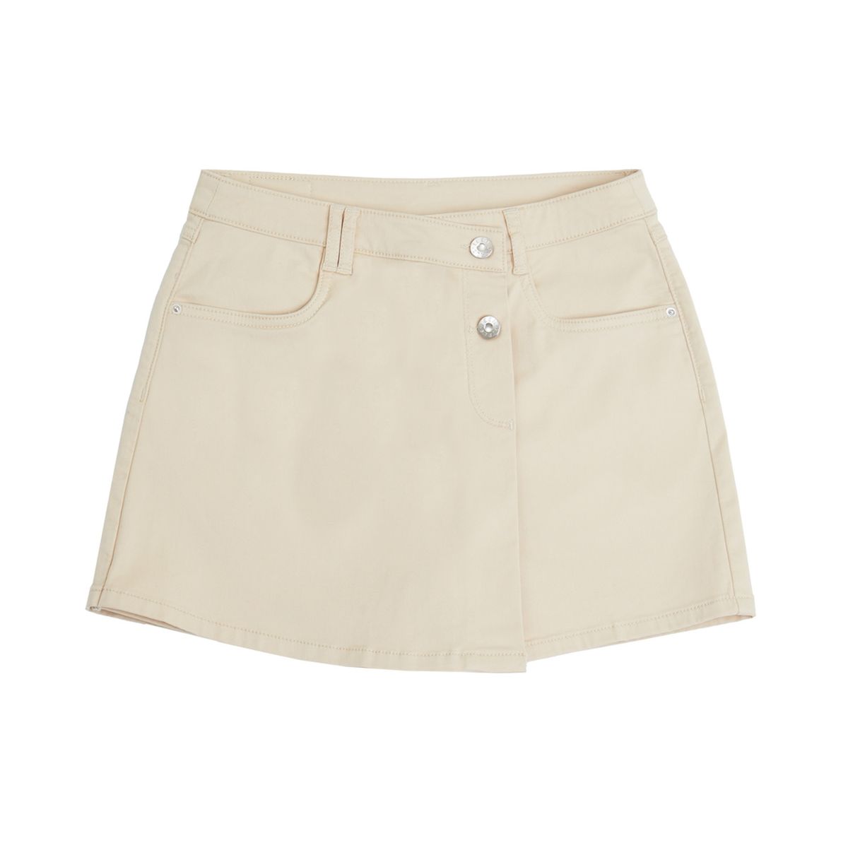 FASHION'S PARK - Falda Short Gabardina Beige