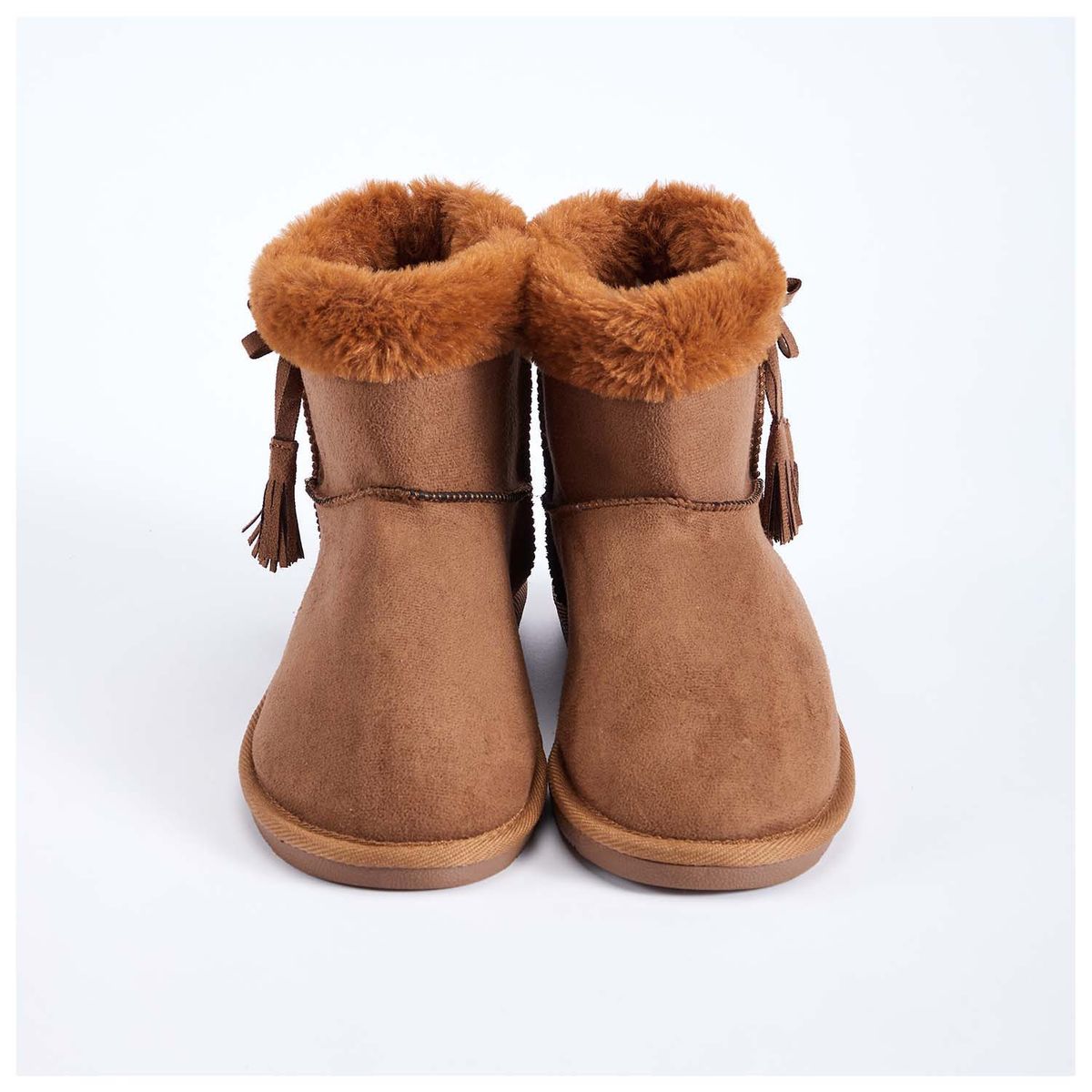 FASHION'S PARK - Pantufla Mujer Bota Blast Café Oscuro Fashion's Park