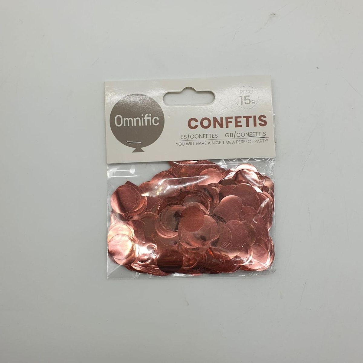 GENERICO - Confetis Diseño Colores Variados 30 Gramos Cumpleaños - Violeta