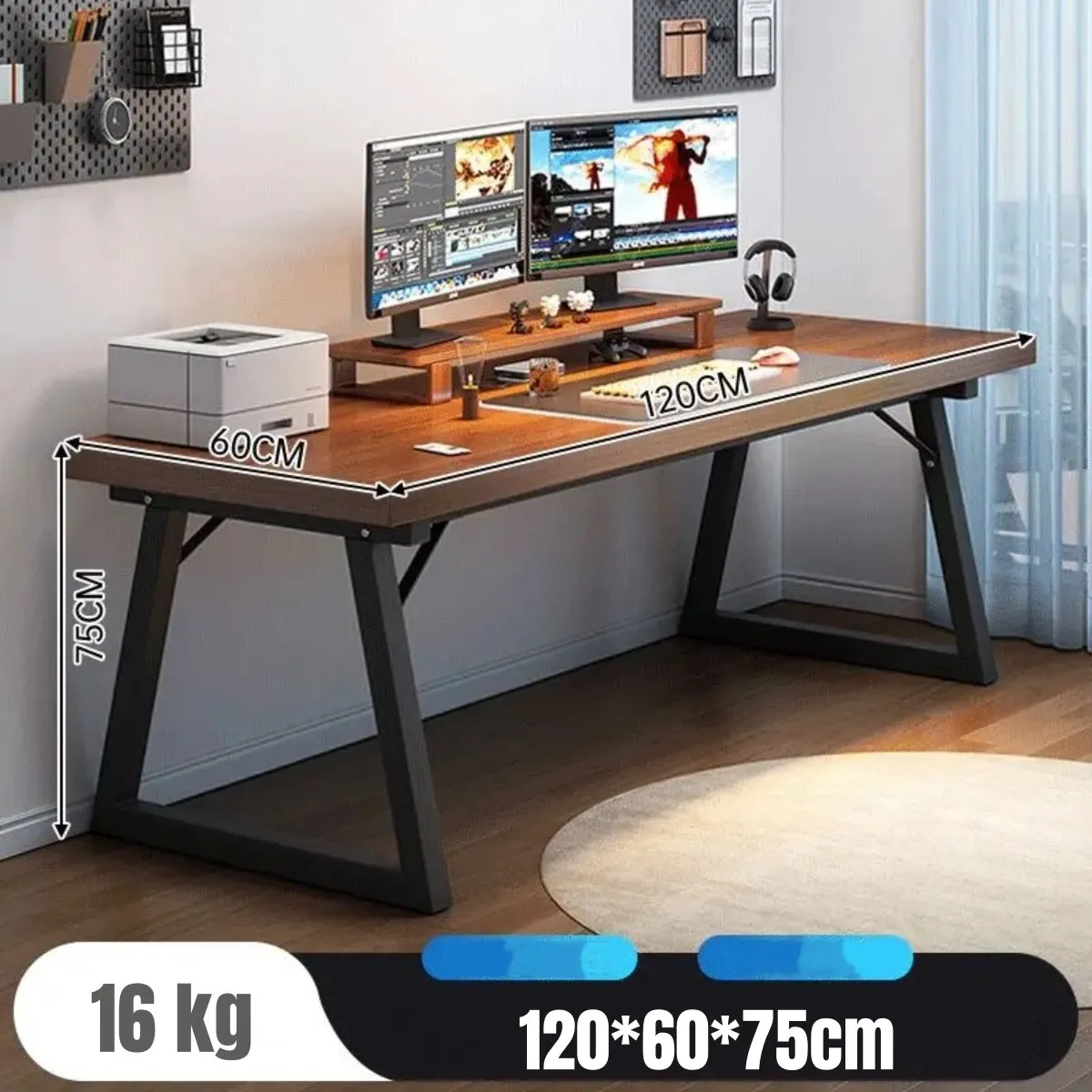 LUBABYCAS - Escritorio Mesa 120*60*75cm By LuBabycas