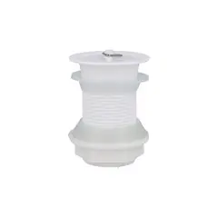 STRETTO - Desague Lavamanos Plastico Tapón 1 1/4'' s/Reb s/Cola