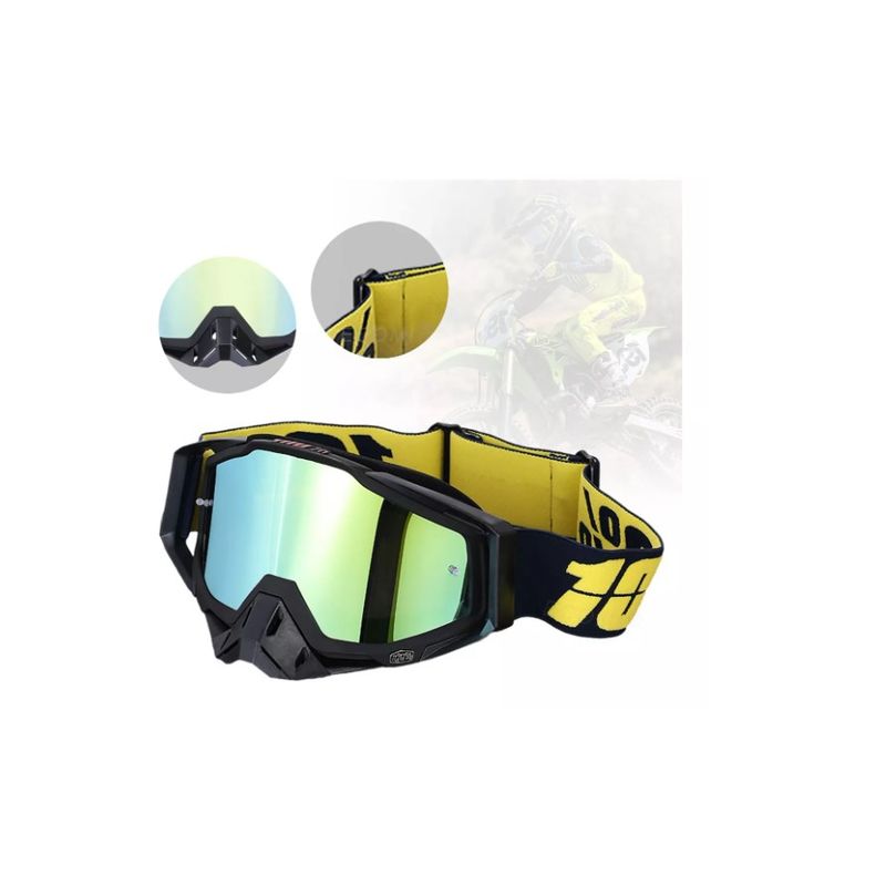 GENERICO - Antiparras Fox Air Scott Prospect Motocross Enduro Verdeaqua