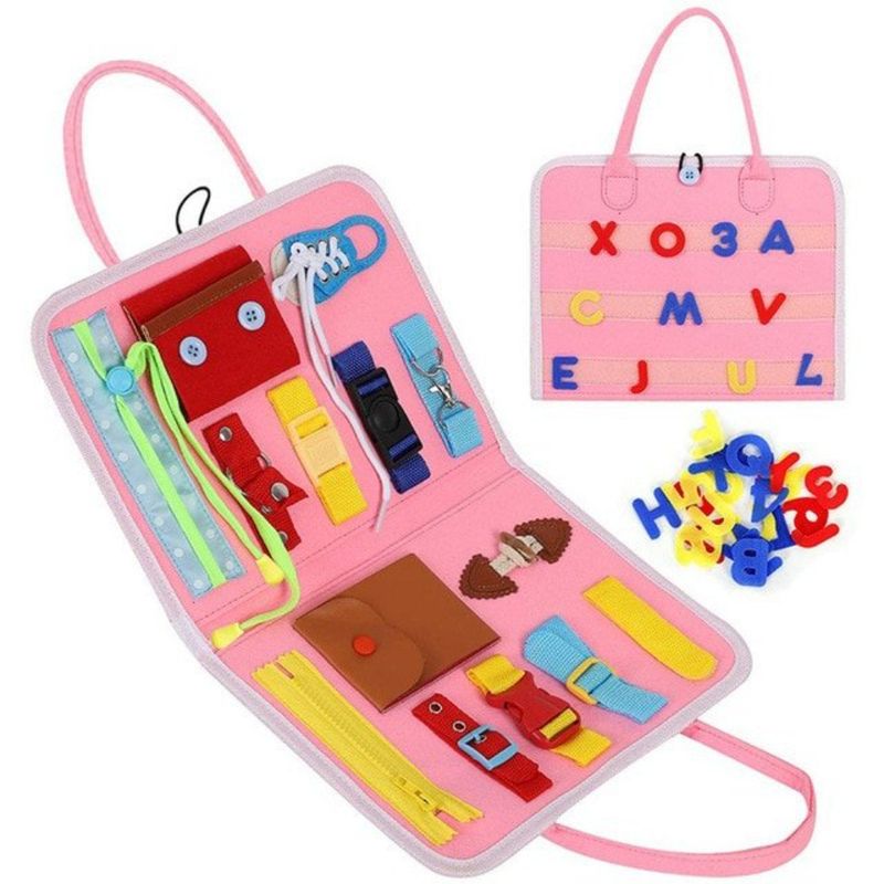 SPACEZAT - Maleta de Actividades Desarollo Sensorial Juguete Montessori