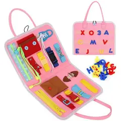 SPACEZAT - Maleta de Actividades Desarollo Sensorial Juguete Montessori