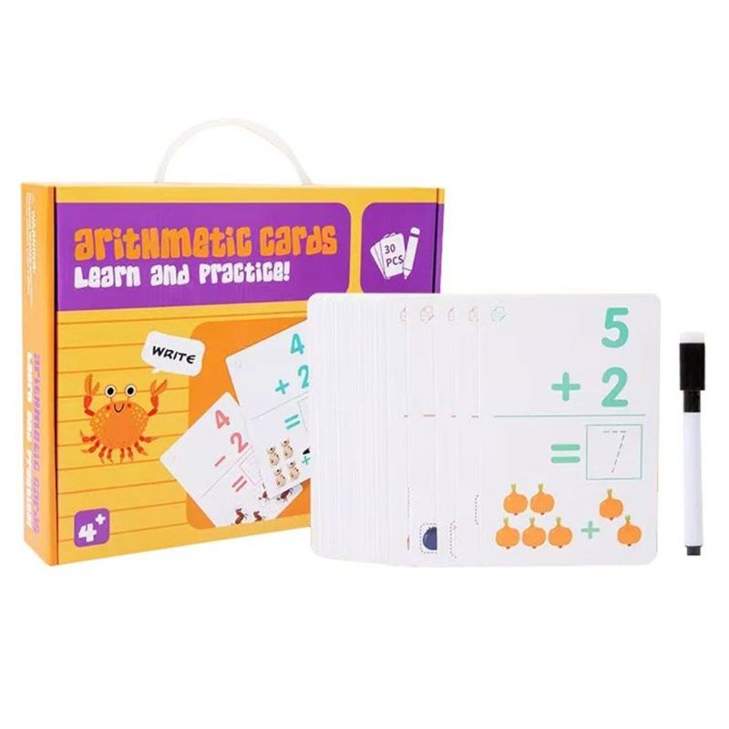 SPACEZAT - Juego de Cartas de Matemática Educativo 30 Piezas