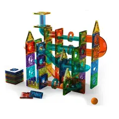 SPACEZAT - Bloques Magneticos de Construcción Didácticos 105 Piezas