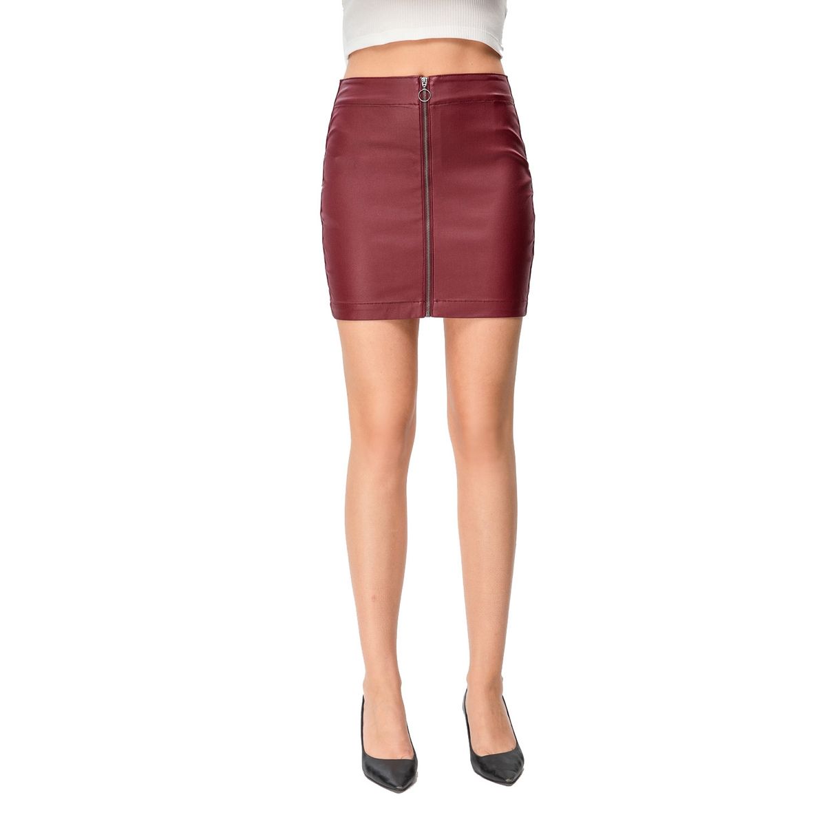 FASHION'S PARK - Falda Resina Rojo Fashion's Park