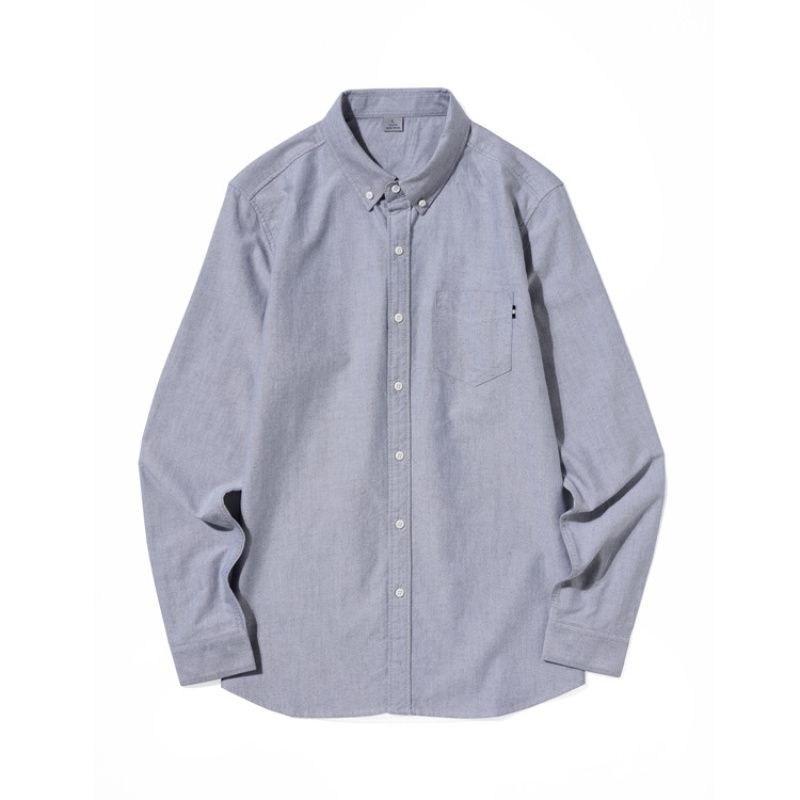 SUPER BABY - Camisa casual de hombre-gris