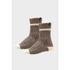 WILD LAMA - Calcetín Tepe Lana Merino Beige