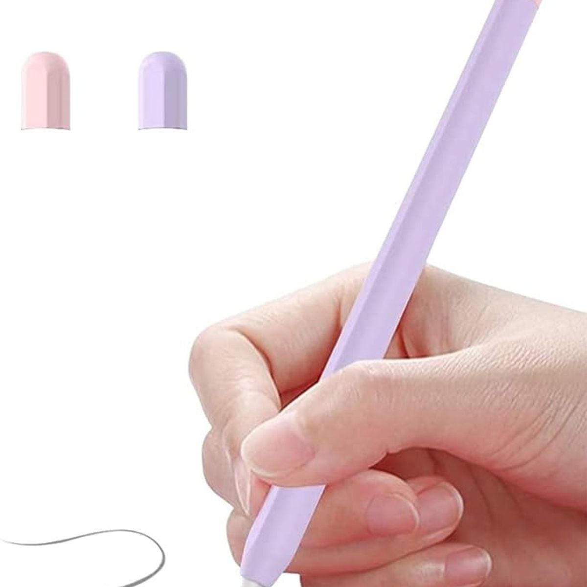 GENERICO - Funda Silicona Para Apple Pencil 2da Generación  Lila