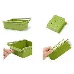GENERICO - Organizador Refrigerador Gavetas Refrigerador Color Verde