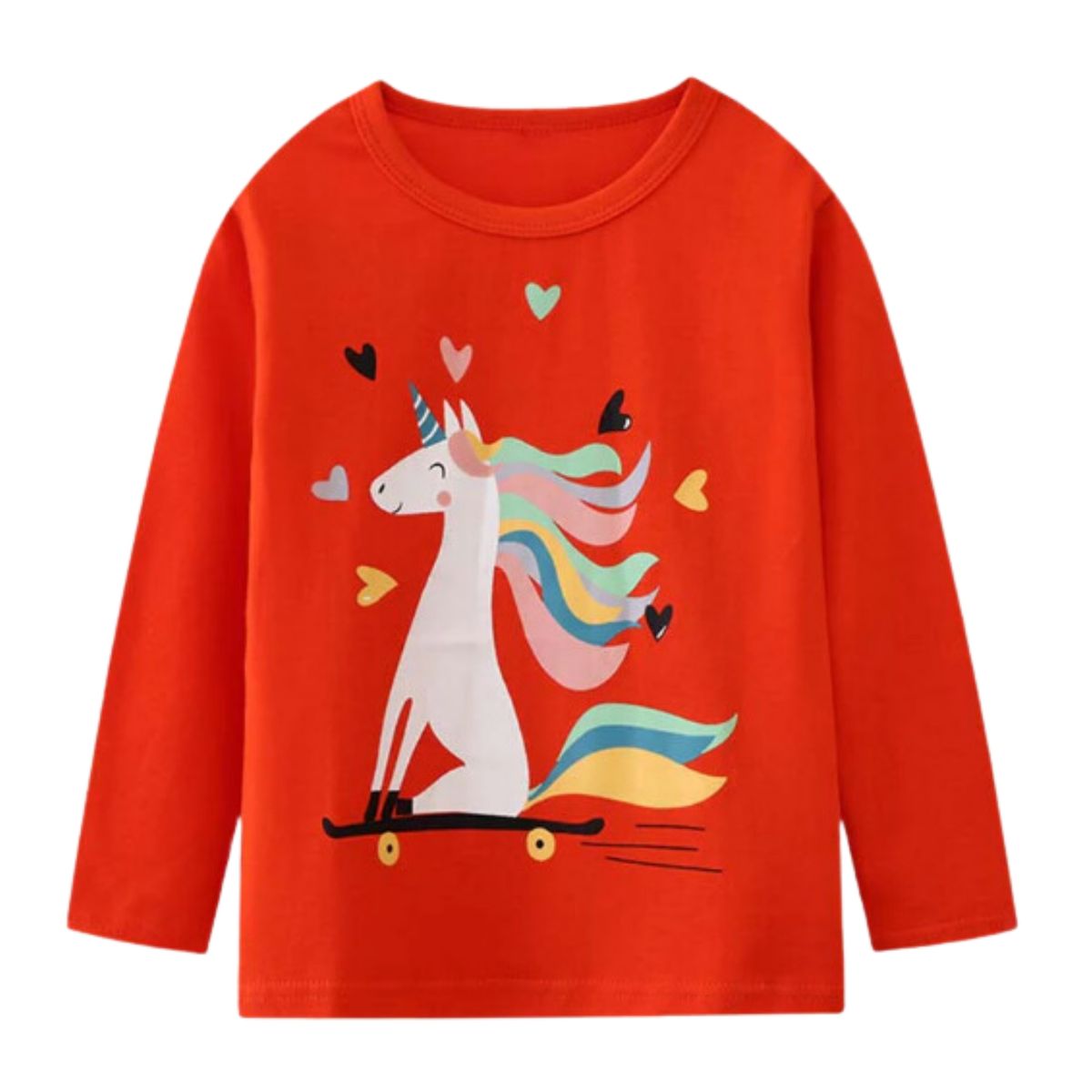 JUMP KIDS - Poleras Manga Larga Niña Dinosaurios 100% Algodón