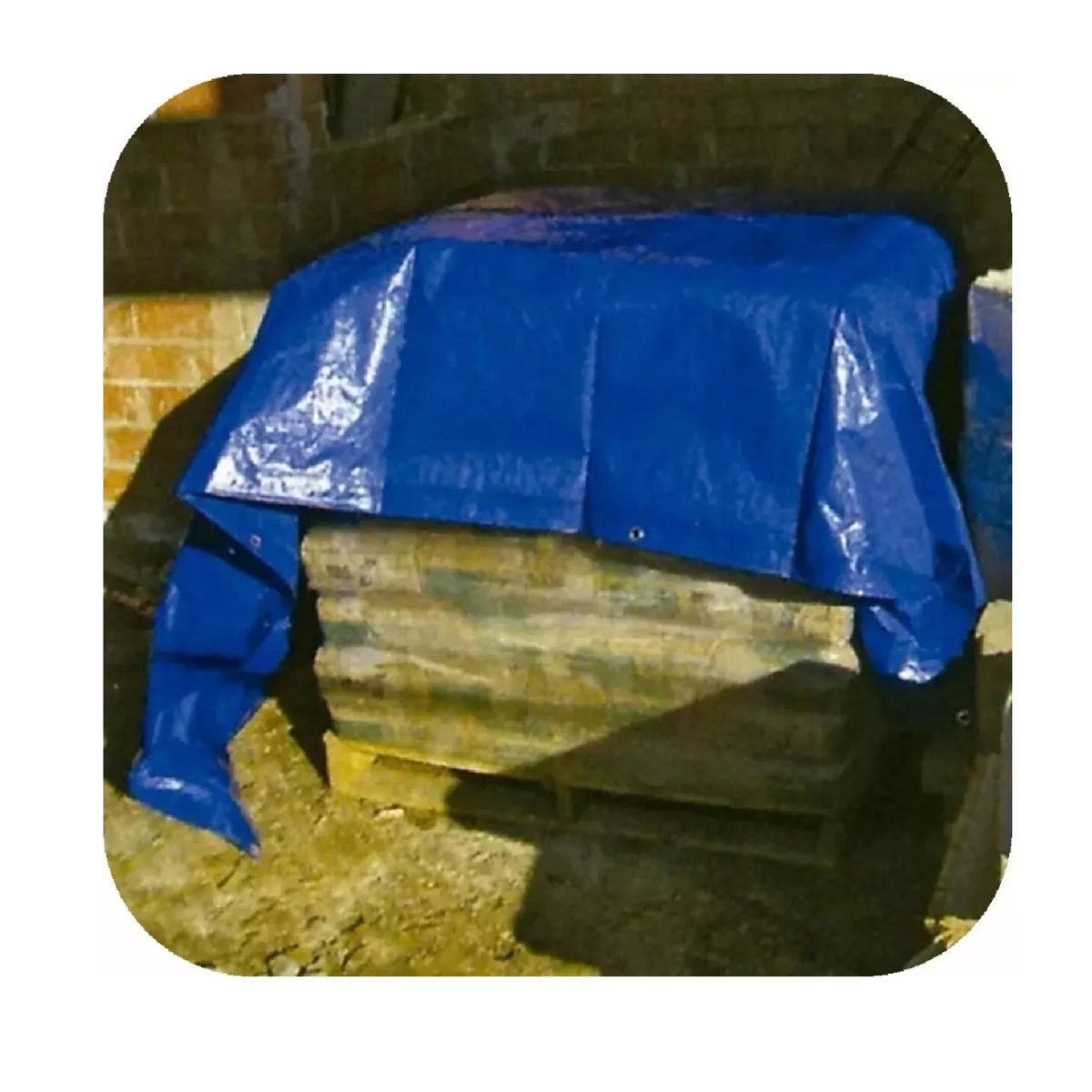 GENERICO - Lona Carpa Multiuso Impermeable 3x2 Mts Con Ojetillos