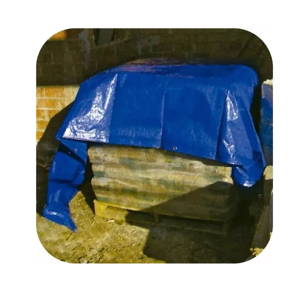 GENERICO - Lona Carpa Multiuso Impermeable 3x2 Mts Con Ojetillos