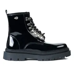 LANDAZURI - Bototo Cuero Astar Negro Charol