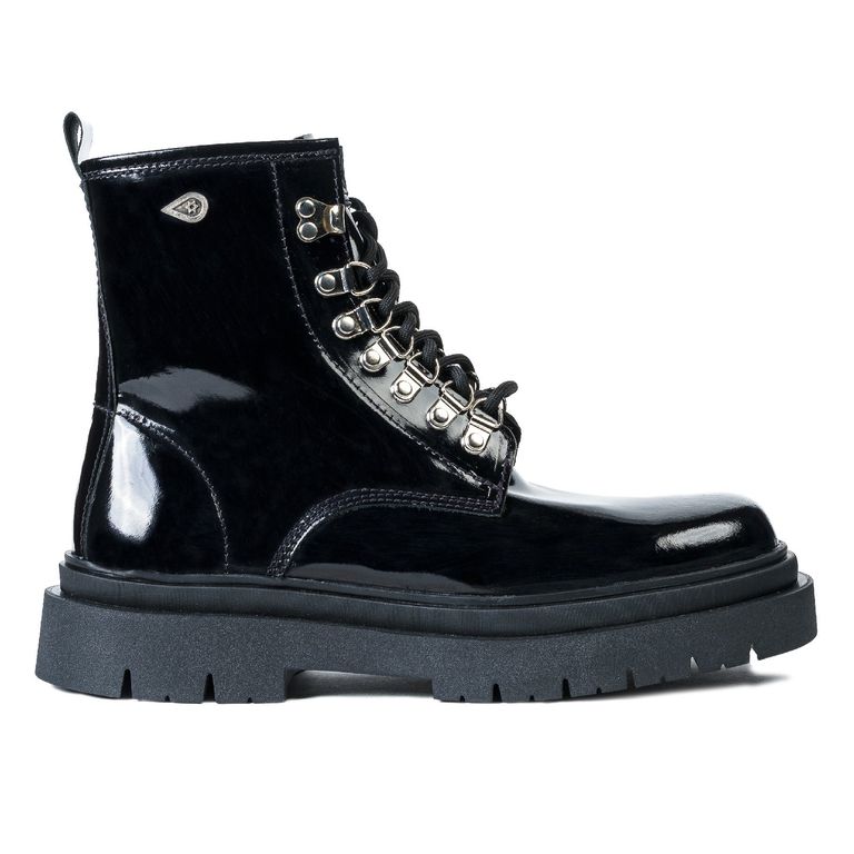 Bototo Cuero Astar Negro Charol