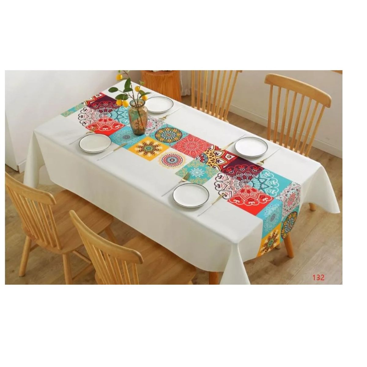 GENERICO - Mantel Antimanchas Impermeable Hermosos Diseños Multicolor