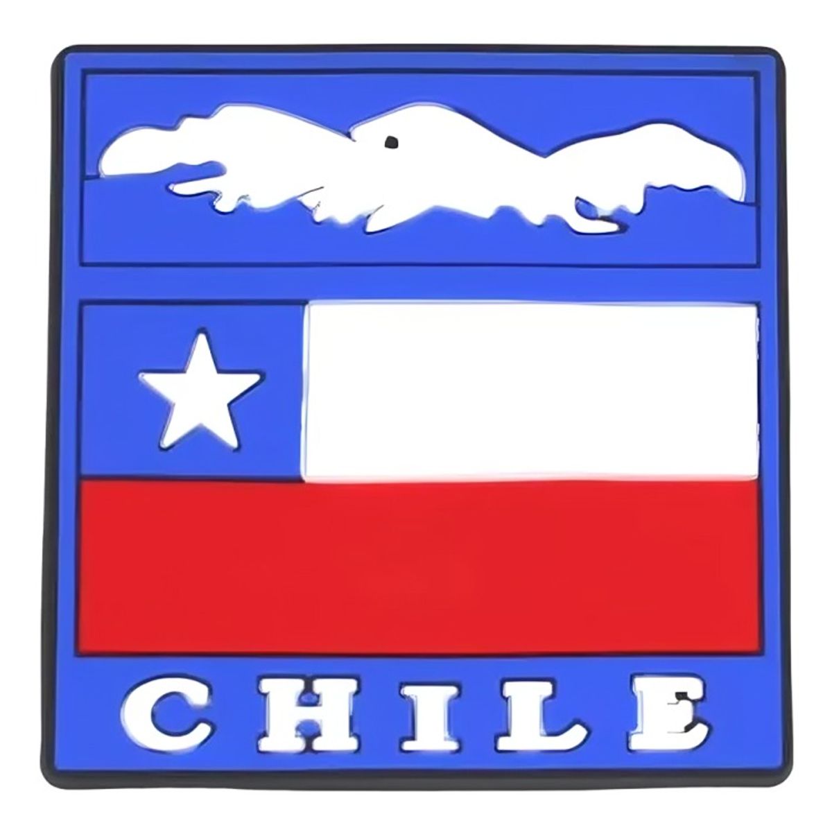 OEM - Pack 4 Goma Iman decorativo diseño Valle Nevado