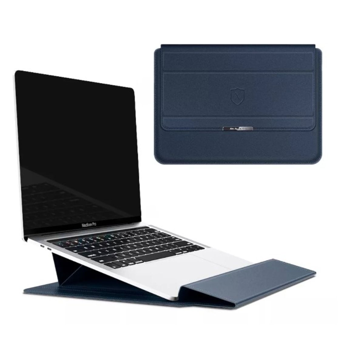 GENERICO - Funda Para Notebooks Con Plataforma 13 Pulgadas Azul