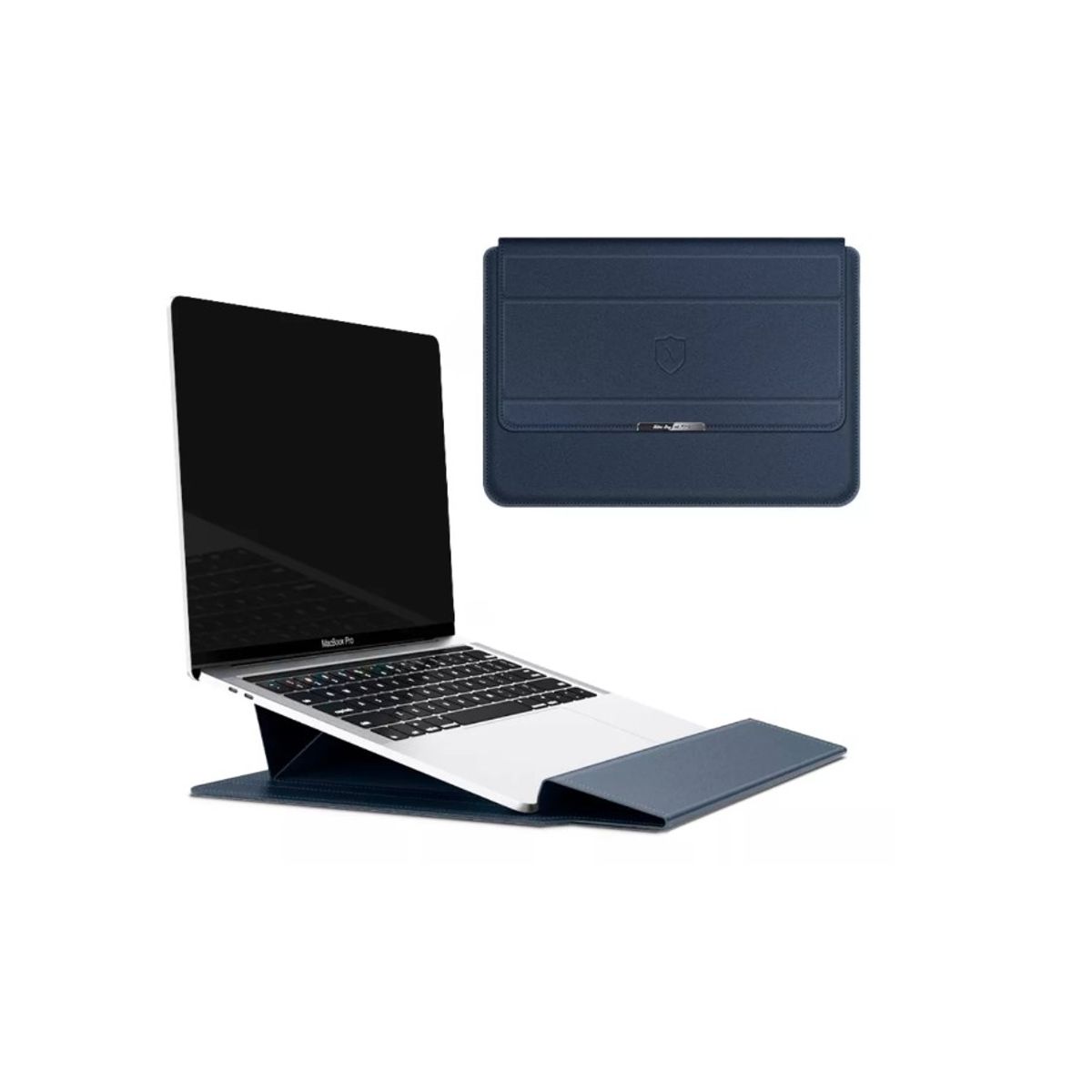 GENERICO - Funda Para Notebooks Con Plataforma 13 Pulgadas Azul