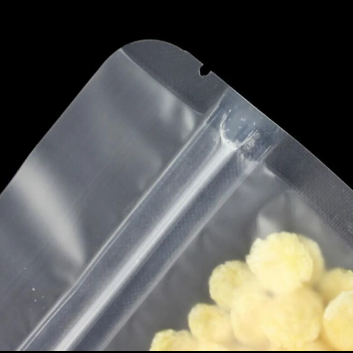 GENERICO - 50 Bolsas Plásticas Transparente Esmeriladas 9x13+3 Cms. Resellables