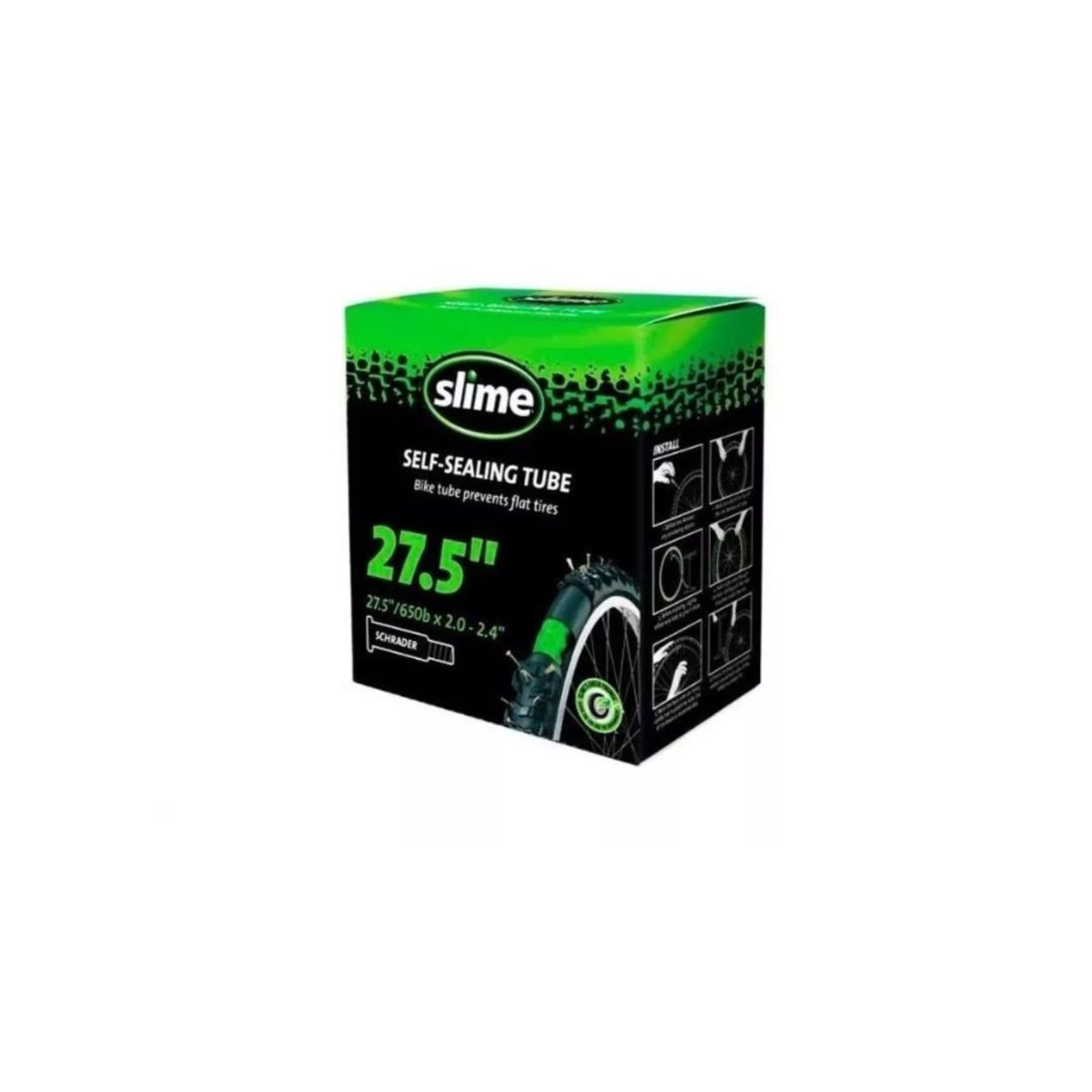 GENERICO - Cámara Bicicleta Impinchable 275x20-24 Slime Av Schrader