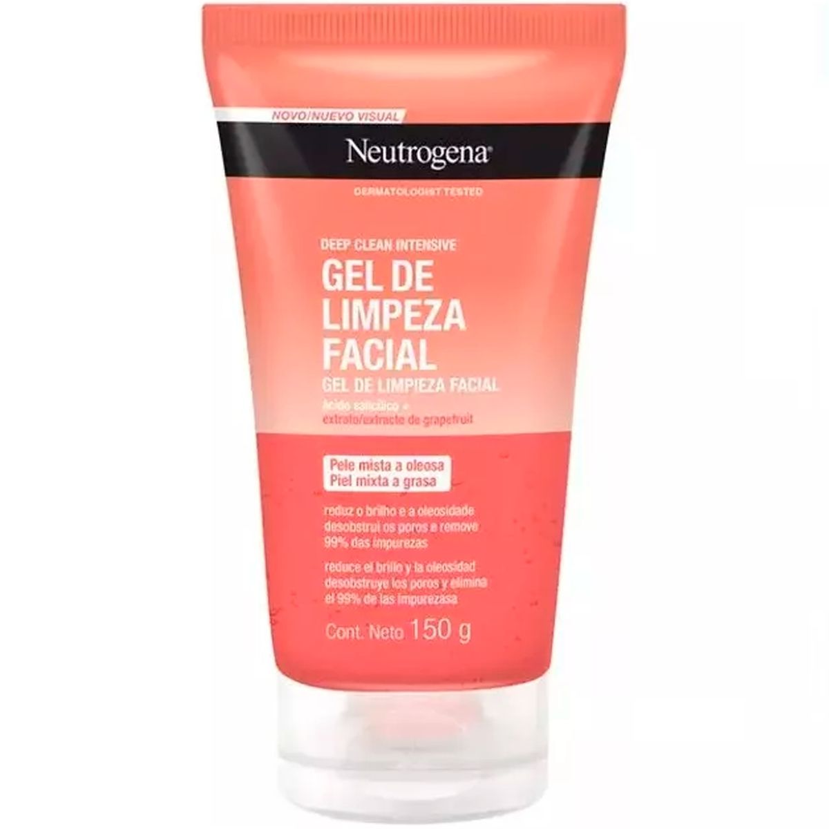 NEUTROGENA - Gel De Limpieza Facial Neutrogena Deep Clean Grapefruit 150g.-