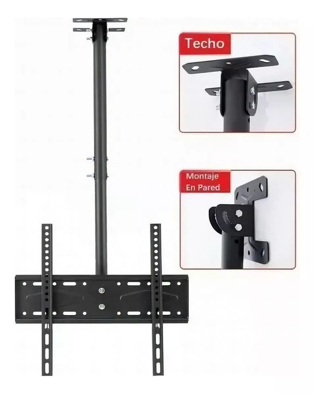 GENERICO Soporte Tv techo o Pared Ajustable 26-63 Pulgadas