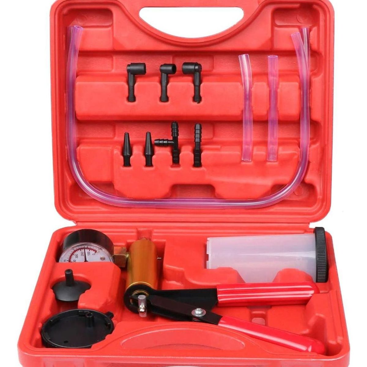 IMPORTCLICK - Set Bomba Purgador Sangrador De Frenos Prueba De Vacío