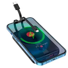 HOCO - Bateria magsafe para iphone y airpods series 12 13 14 15 negro