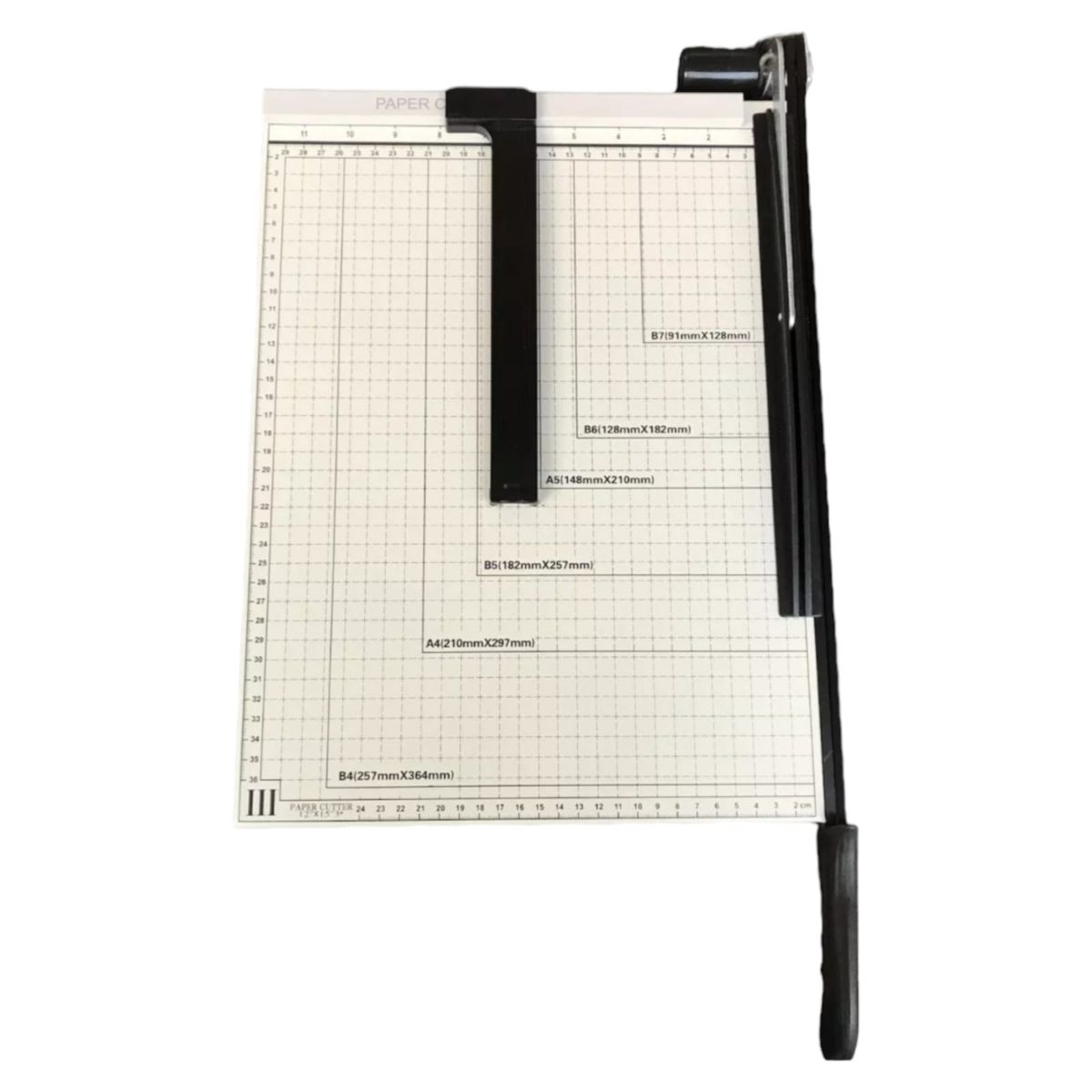 GENERICO - Guillotina Metálica Corta Papel 30X38cm Grande