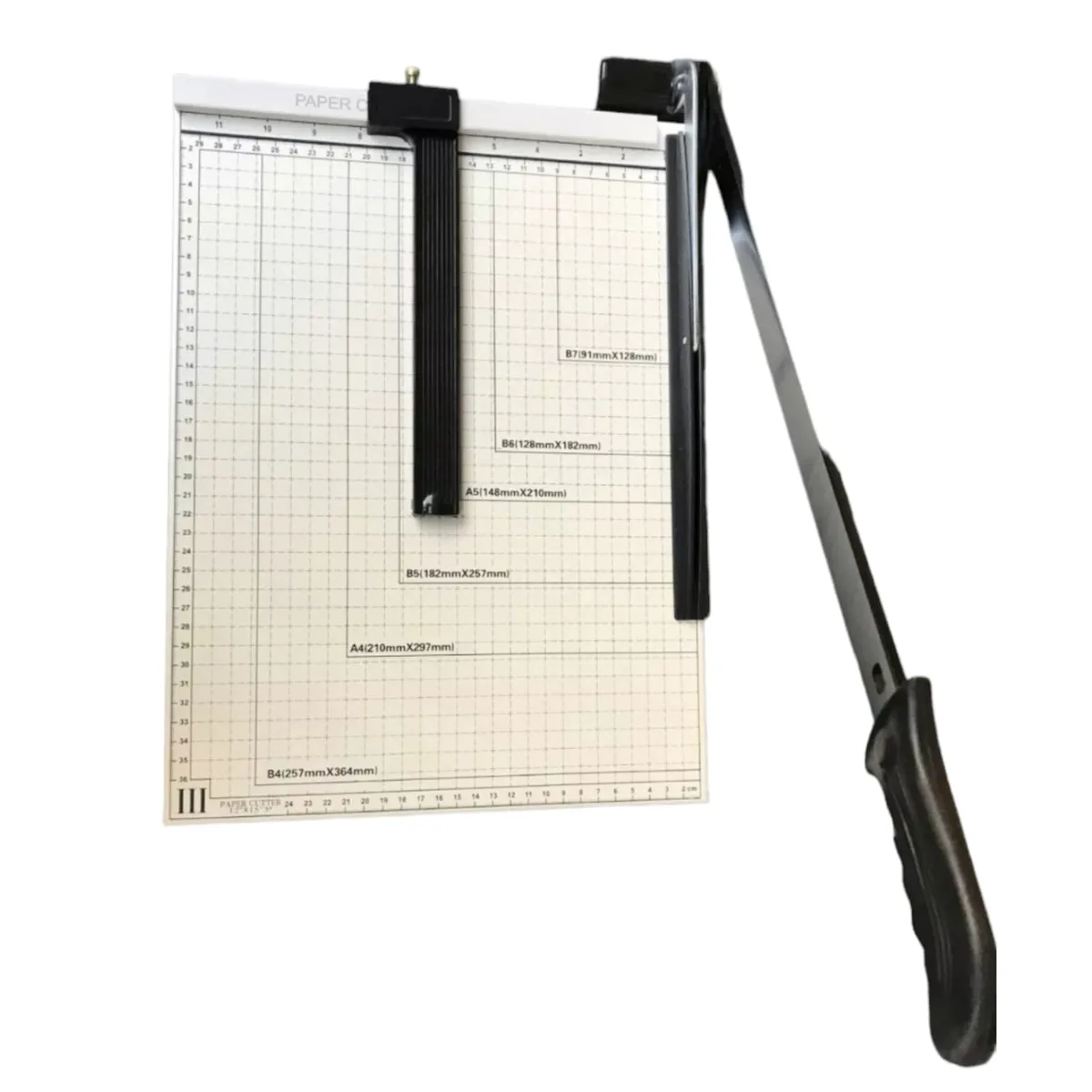 GENERICO - Guillotina Metálica Corta Papel 30X38cm Grande