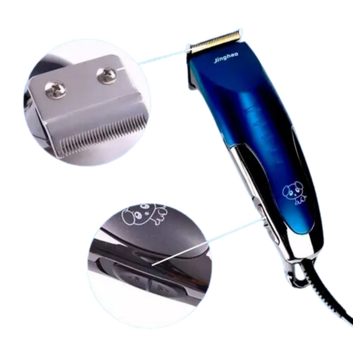 IMPORTCLICK - Set Maquina Corta Pelo Mascotas Mas Kit Manicura