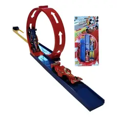GENERICO - Juguete Pista De 2 Autos De Carreras Con Loop Y Lanzador