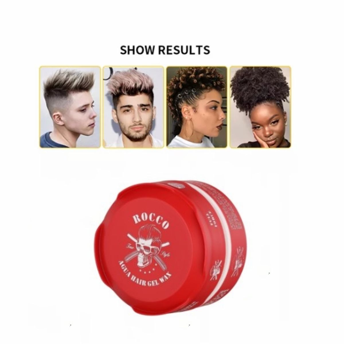 ROCCO - Rocco Cera Gel Aqua Hair Wax 150ml Rojo