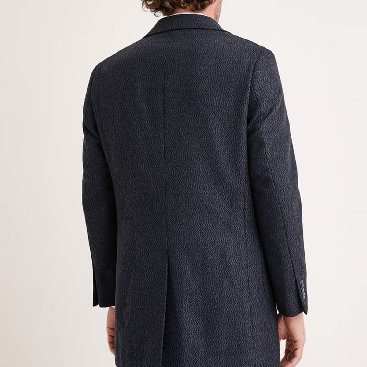 TRIAL - Abrigo hombre casual Fraser azul marino