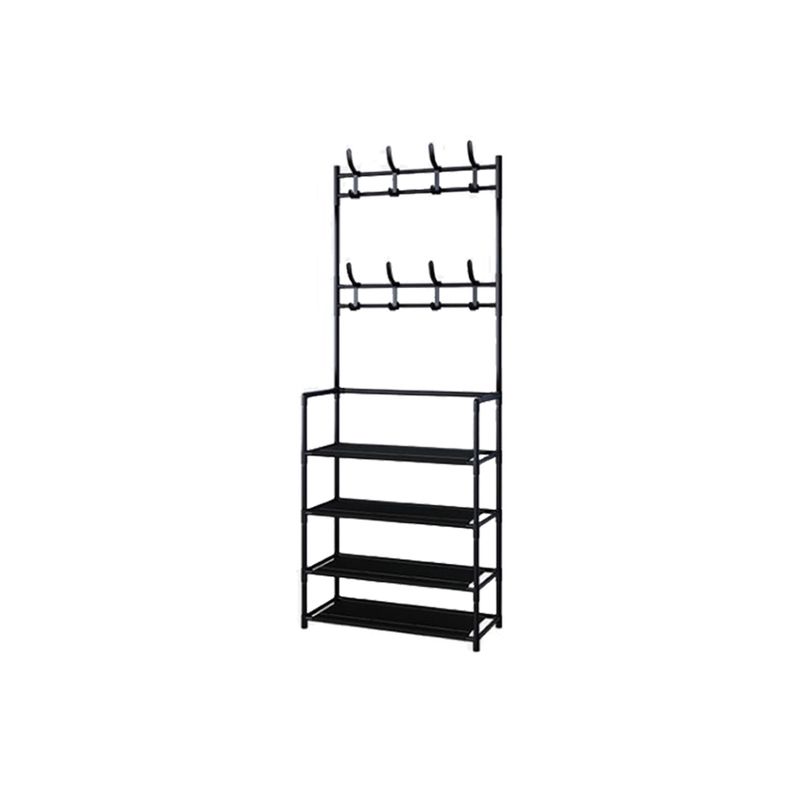 IMPORTCLICK - Rack Estante Organizador Colgador 4 Niveles Negro - Negro