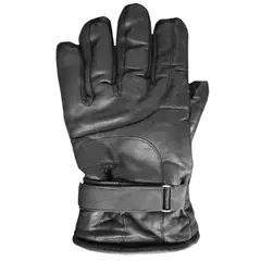 IMPORTCLICK - Guante Cuero De Moto Grip Deluxe Negro