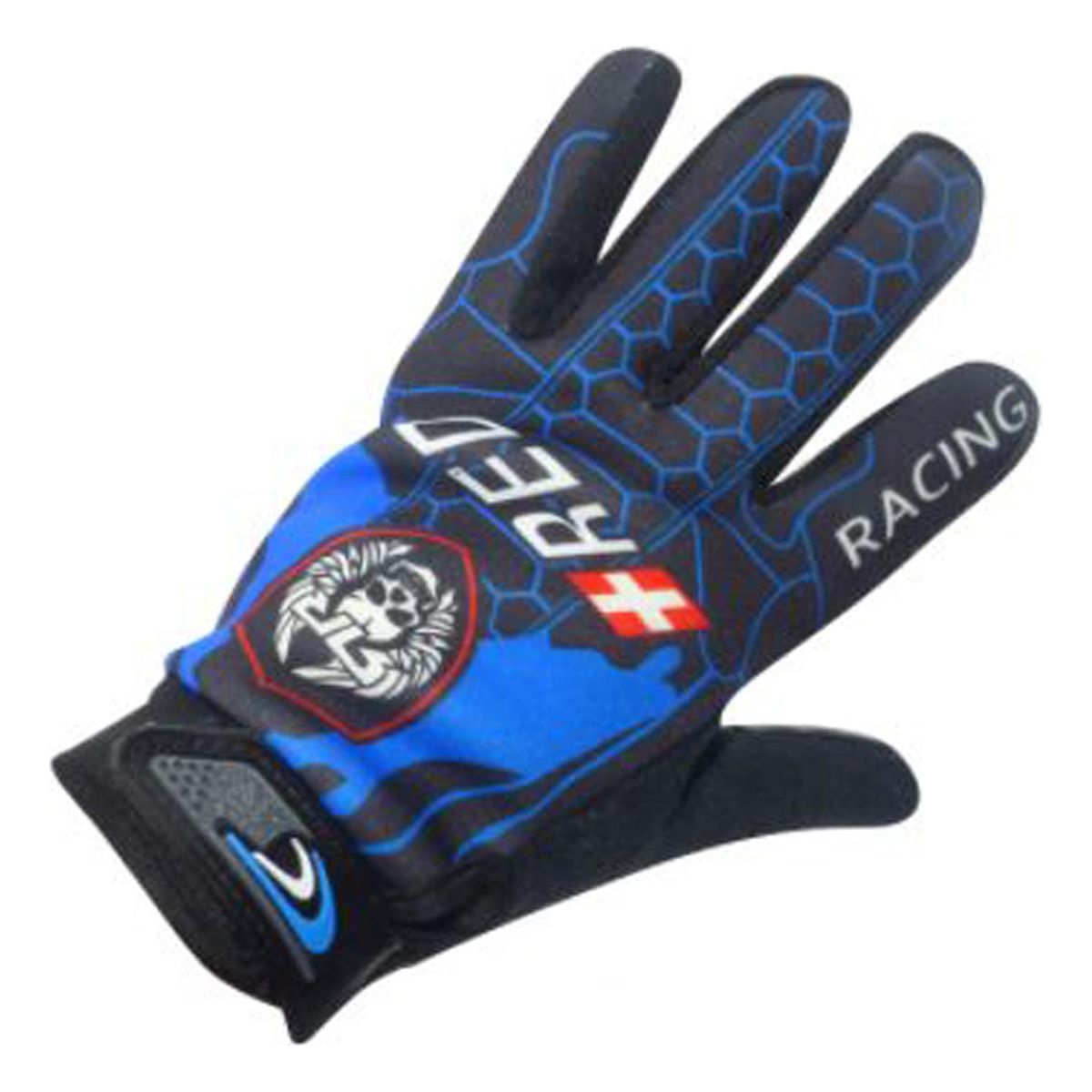 IMPORTCLICK - Guante Moto Bicicleta Azul Touch - Azul