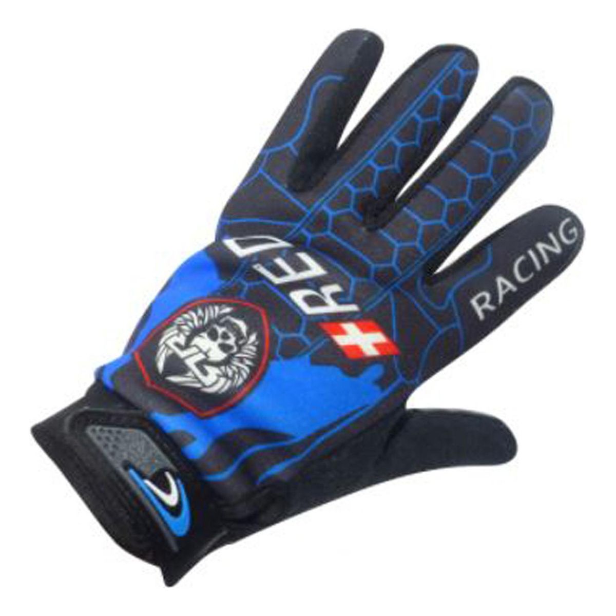 IMPORTCLICK - Guante Moto Bicicleta Azul Touch - Azul
