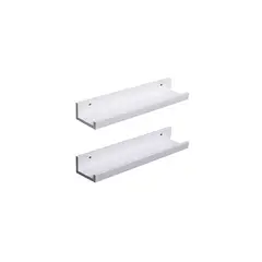 IMPORTCLICK - Repisas Infantil Hogar Librero L Blanca 50 CM - Blanco