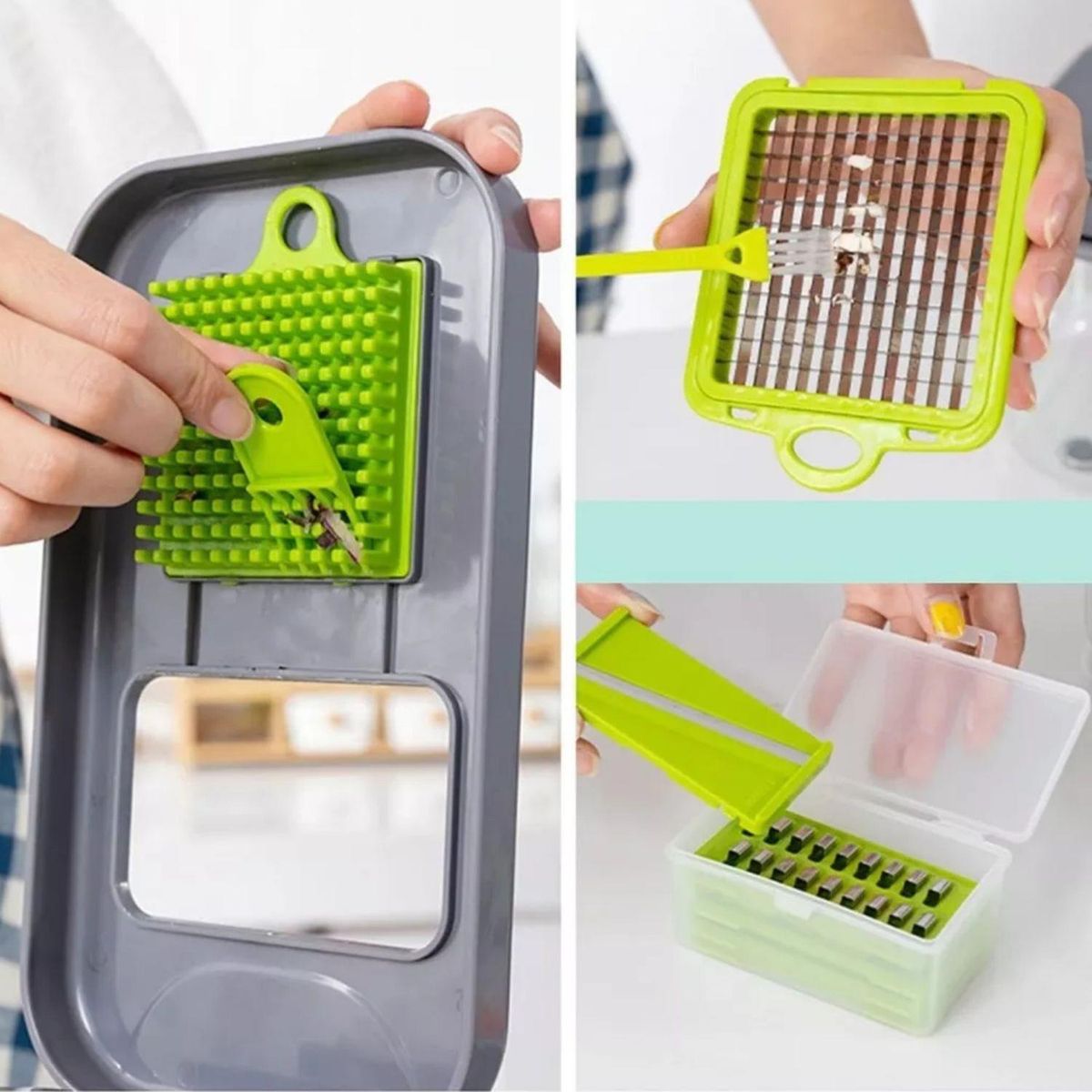 IMPORTCLICK - Picador Cortador Rayador De Verduras Frutas 22 en 1