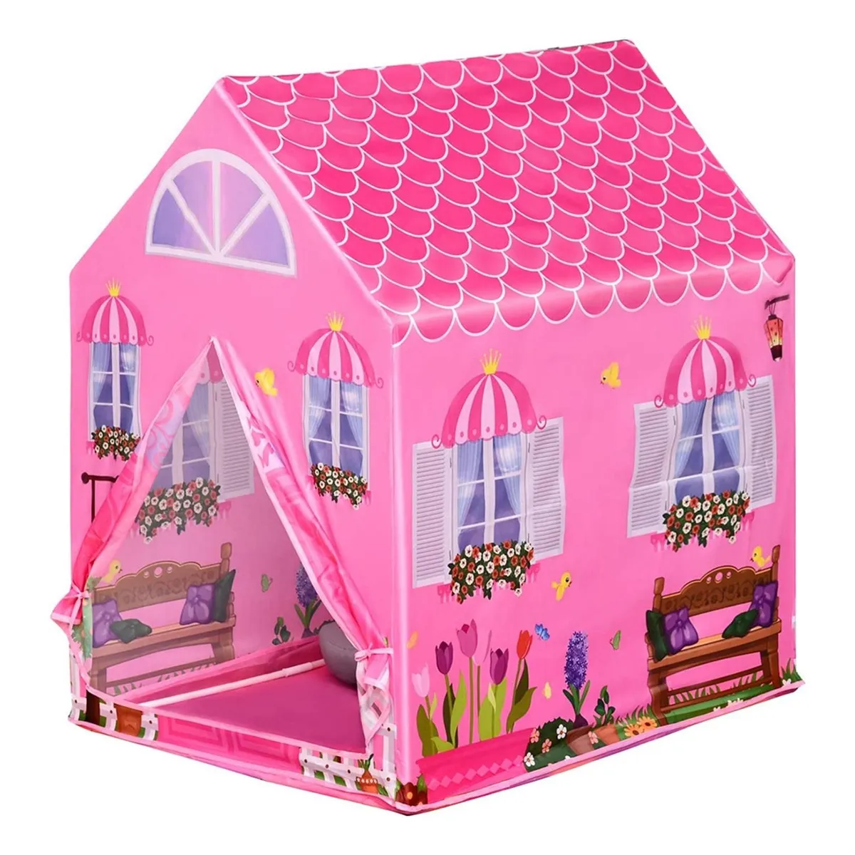 IMPORTCLICK - Carpa Casita Armable Centro Juegos Infantil 102x92x71 CM