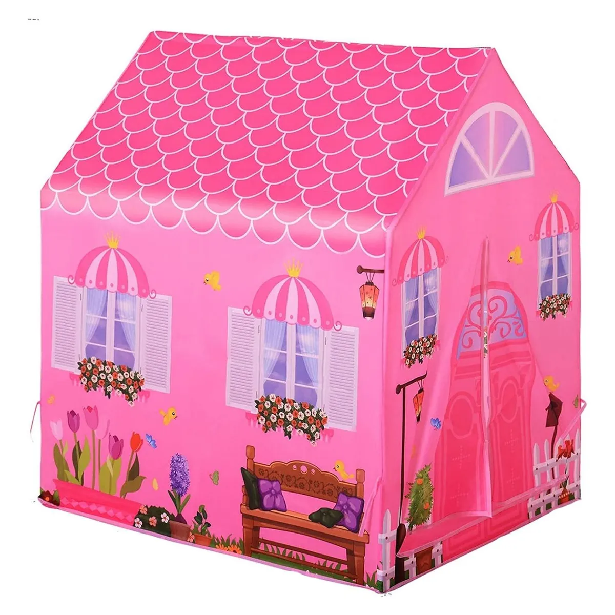IMPORTCLICK - Carpa Casita Armable Centro Juegos Infantil 102x92x71 CM