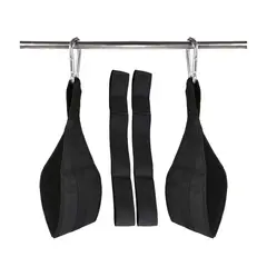 IMPORTCLICK - Set 2 Correas Bandas Colgantes AB Ajustables Abdominales - Negro