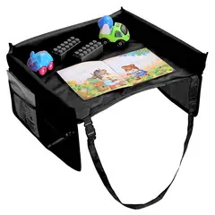 IMPORTCLICK - Mesa de Viaje Infantil Para Automóvil Negro