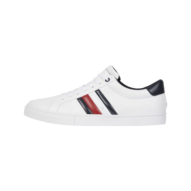 TOMMY HILFIGER - Zapatillas Básicas Global Stripe Blanco Tommy Hilfiger