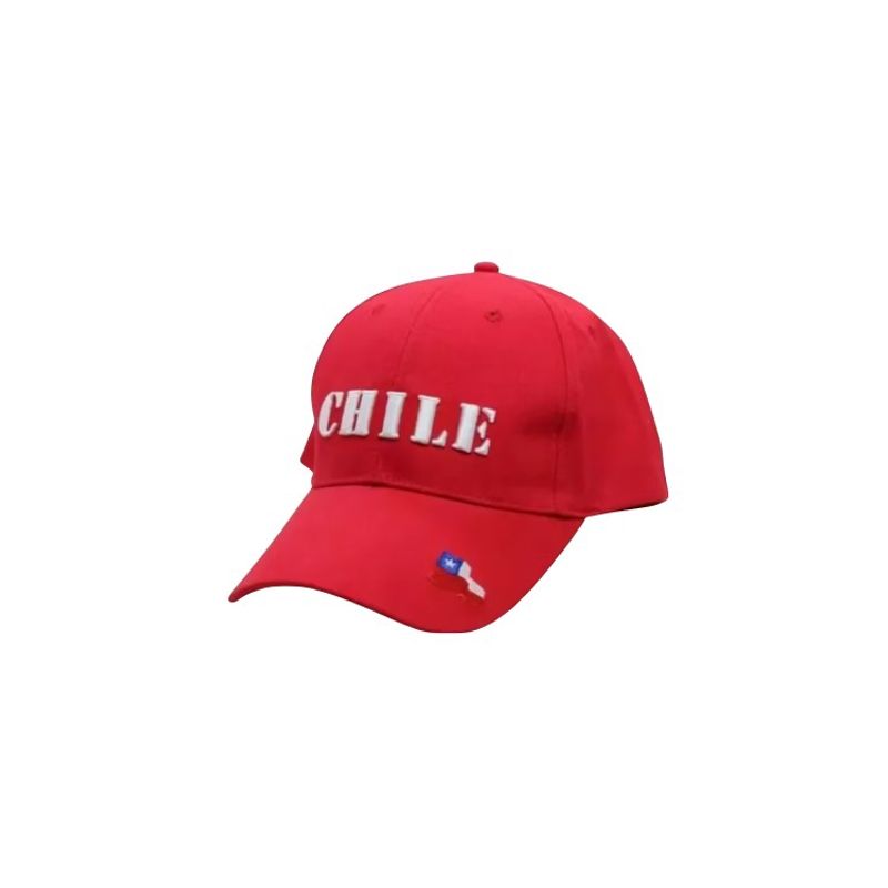 OEM - Gorros  Bordado Chile Blanco